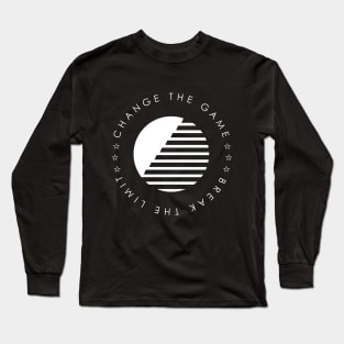 Change The Game - BlackWhite Long Sleeve T-Shirt